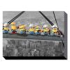 Minions Lunch On A Skyscraper Canvas Print (60cm x 80cm)