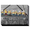 Minions Lunch On A Skyscraper Canvas Print (85cm x 120cm)