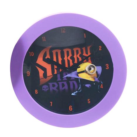 Sorry Im Bad Minions Dracula Wall Clock   £8.99